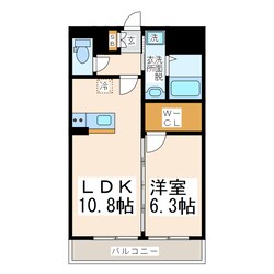 オーネスト九品寺の物件間取画像